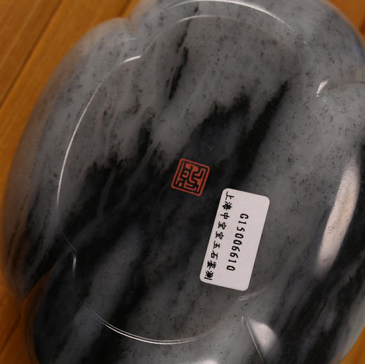 和田玉（青花）玉壶--海棠壶（宋鸣放6610）300.547G 商品图9