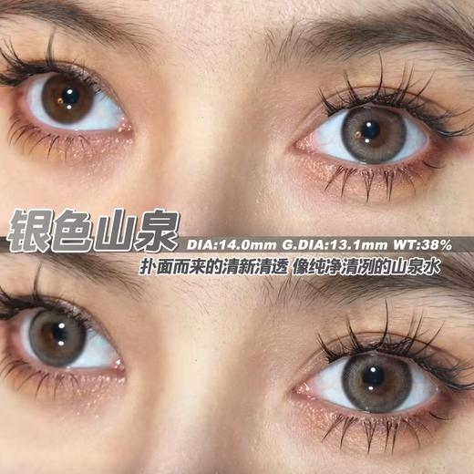 papadox月抛 银色山泉 14.0mm 一盒一个度数 商品图4