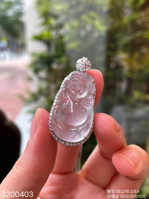 3200403，玻璃财神爷吊坠。具体价格微信咨询 商品图8