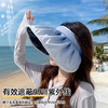 【sunnyuvcut 】加宽加大黑胶渐变防晒贝壳帽 AJMZ4423 商品缩略图1