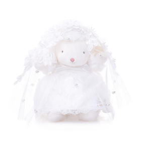 BUNNIES BY THE BAY 7小羊白色蕾丝裙+头纱BTBC824234