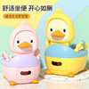 【卡通小黄鸭坐便器 呵护宝宝脊柱】儿童马桶坐便器男孩女宝宝小孩婴儿幼儿专用便盆尿盆尿桶家用大号 商品缩略图0