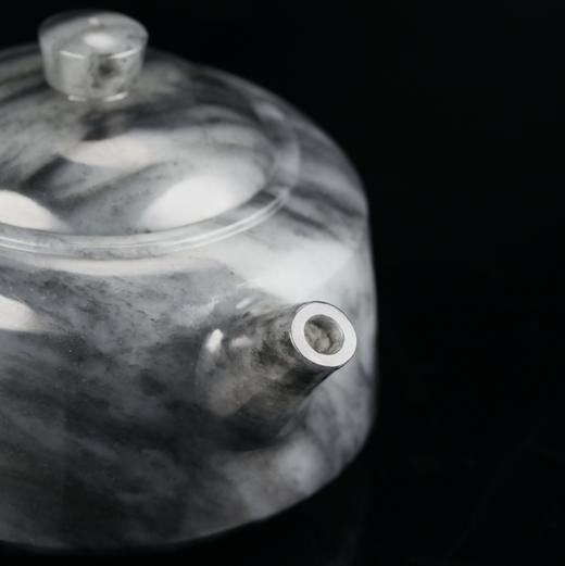 和田玉（青花）玉壶--圆棱壶（宋鸣放6611）188.315G 商品图7