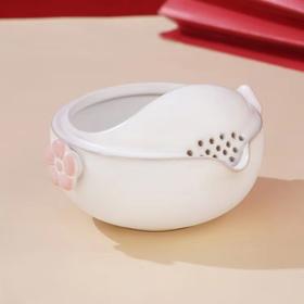 故宫 万仟堂 | 梅花客·唐韵 快客杯 白色绿色 茶具生日礼物 故宫官方旗舰店