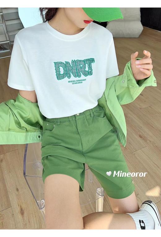 女圆领短T8921 商品图0