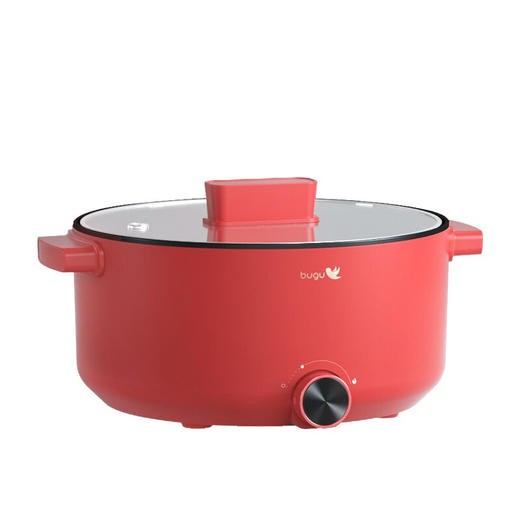 【分仓直发包邮】美的布谷电火锅5LBG-H50L（红/白） 商品图5