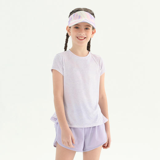 oribigo 儿童女款美人鱼尾短袖T恤 商品图6