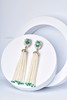 【风华绝代】祖母绿珍珠流苏耳坠    CB12212151 商品缩略图10