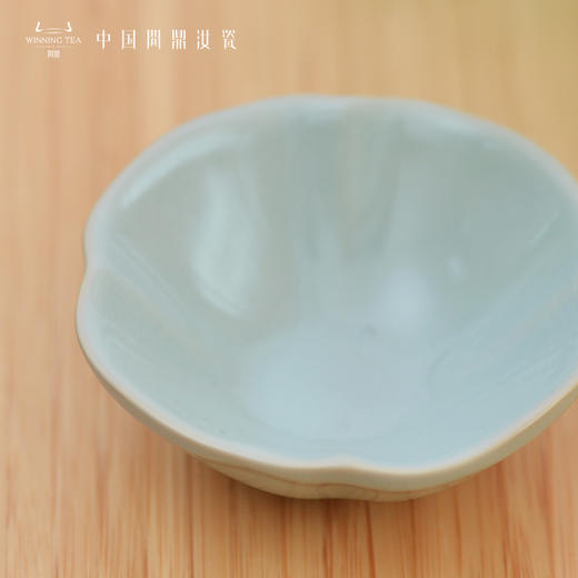 问鼎汝瓷鼎峰系列天青老款家荷杯 商品图1