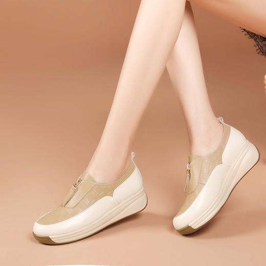 春季新款，真皮撞色时尚单鞋BZ-E65-13 商品图1