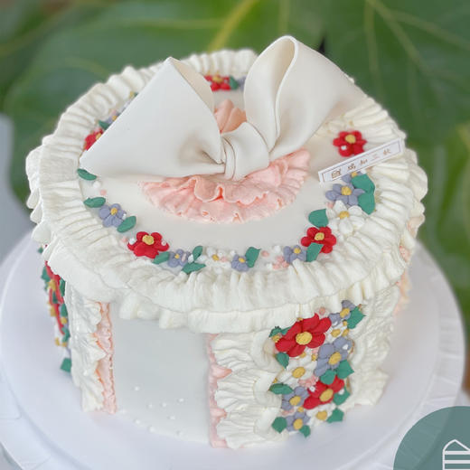 复古小花蝴蝶结 商品图0