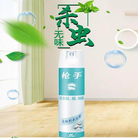 【23.9元/瓶】枪手无味型杀虫气雾剂600ml（1001414）