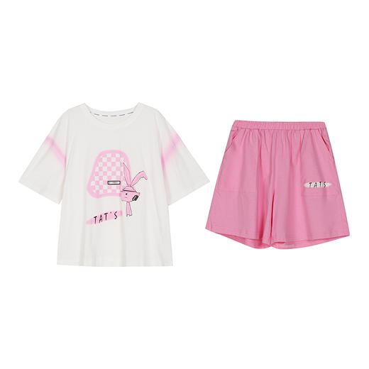 都市丽人天丝棉薄短袖家居服睡衣LH30A4 商品图4