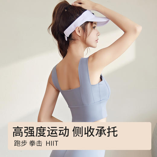 「第2代升级款！五款配色」2023夏季欧美新款运动内衣 瑜伽美背交叉防震聚拢定型运动健身文胸上衣 商品图2