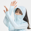 【1件顶6件】樱海集 冰丝防晒衣 遮阳透气超大护目镜 1件=防晒帽子+防晒袖套+防晒披肩+防晒口罩+防晒霜+防晒伞 商品缩略图2