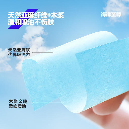 商城【理容香氛】海洋至尊清爽亚麻吸油纸1盒 商品图2