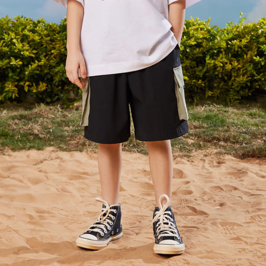 CONVERSE 夏 大童小童 短裤 CNVB-WE-D948 商品图3