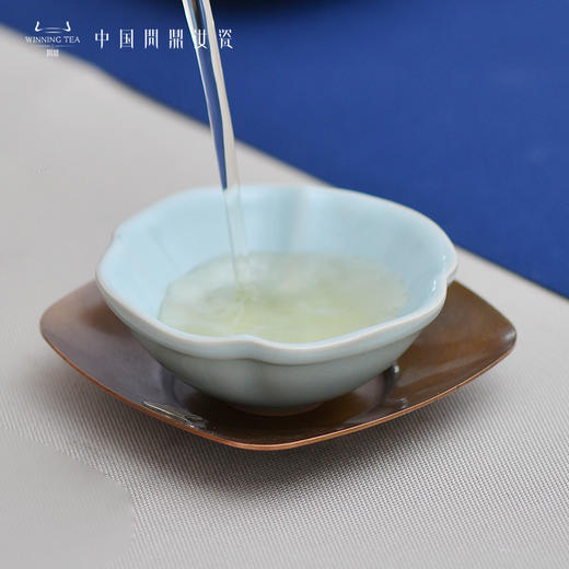 问鼎汝瓷鼎峰系列天青老款家荷杯 商品图2