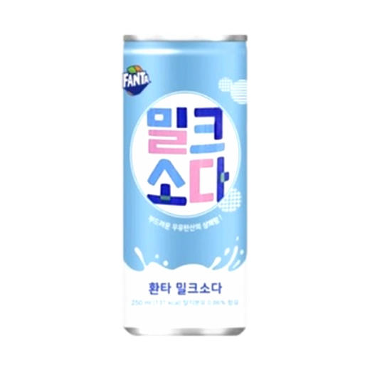 可口可乐 芬达奶香苏打饮料250ml 【中】 商品图0