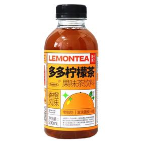 多多果味柠檬茶香橙味500ml