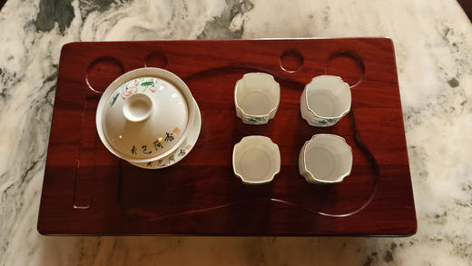 红木干泡茶台 商品图3