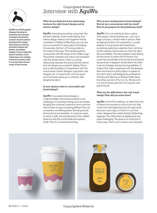 EAT & GO 2，去吃吧2：咖啡店、餐厅、饮料店、甜品店和面包店的品牌设计，平面设计 商品图1