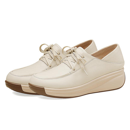 舒适百搭，休闲绑带真皮单鞋BZ-E65-15 商品图5