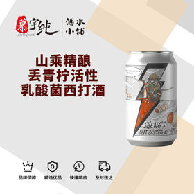 山乘精酿-丢青柠活性乳酸菌西打酒