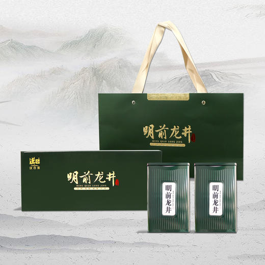 2026年新茶 狮峰山  明前龙井  汉合「御品」  特级 125克X2罐 商品图0