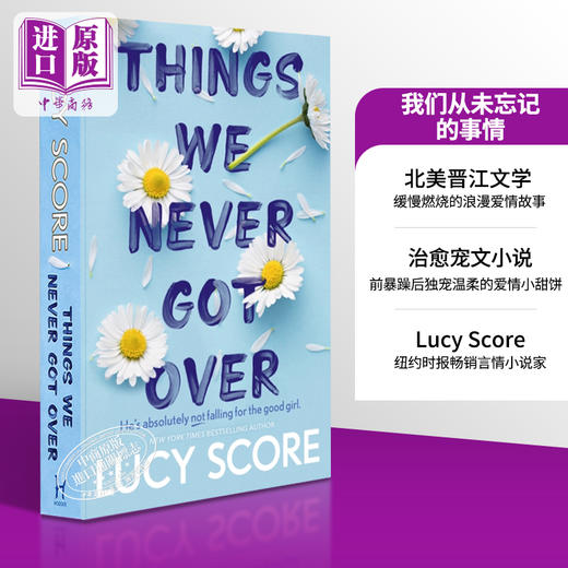 【中商原版】我们从未忘记的事情 英文原版 Things we never got over lucy score tiktok读者推 商品图0