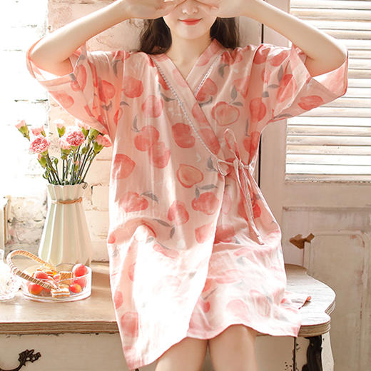 裁缝学苑AS27睡衣夏睡裙新款短袖和服家居服纸样女装裙子衣服打板 商品图3