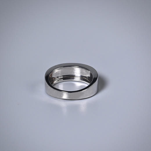 汉代盔甲金饰片白金指环 商品图3