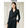 VIMAGE纬漫纪春季新款修身气质短款小上衣女V1913529 商品缩略图3