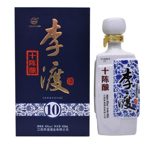 李渡 十陈酿 浓特兼香型 45度 450ml 商品图0
