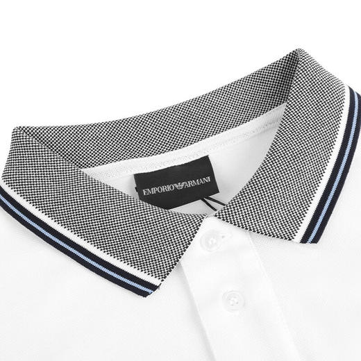 EMPORIO ARMANI 阿玛尼 男士时尚潮流休闲百搭POLO T恤 11176 商品图4