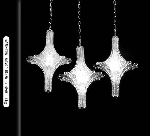 特价亚克力棱光吊灯（运费自理） 商品图1