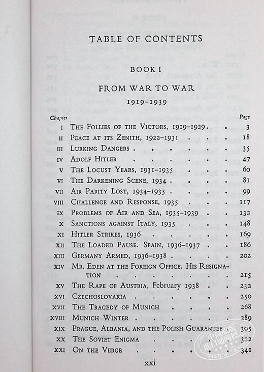 【中商原版】丘吉尔二战回忆录1 英文原版 The Second World War 1:The Gathering Storm 商品图4