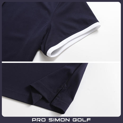 BMS-303A（PROSIMON高尔夫春夏女款时尚运动翻领POLO衫） 商品图3