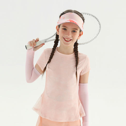 oribigo 儿童女款美人鱼尾短袖T恤 商品图5