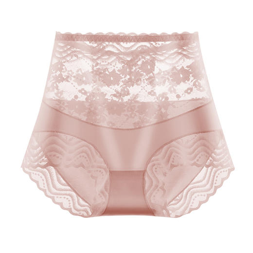 【超值2件装！穿出性感“蜜桃臀”】夏季时尚高腰细腰女士纯棉内裤，加大码胖MM纯棉裆性感三角裤头，不勒不卷边，翘臀丰臀聚拢收腹穿出腰臀曲线 商品图4