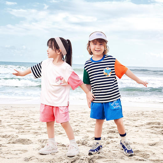 【QHXJ】i-baby冰感儿童T恤 纯棉短袖裤a类 商品图5