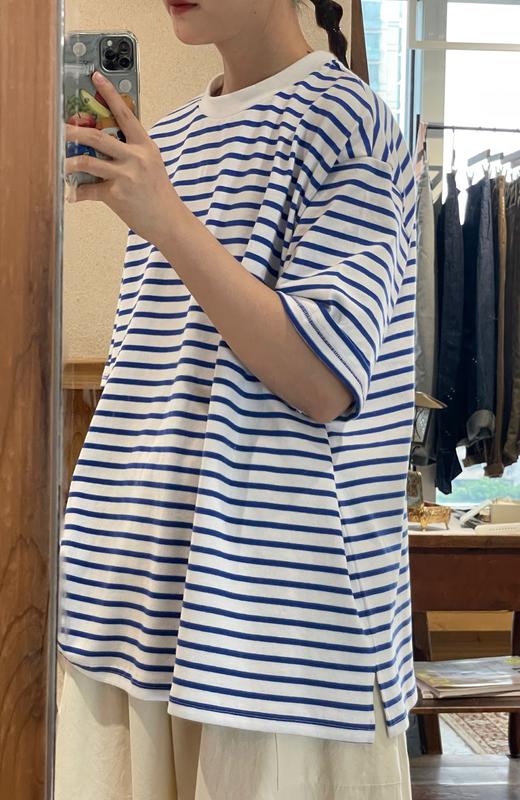 Harvesty3色条纹T恤 商品图11