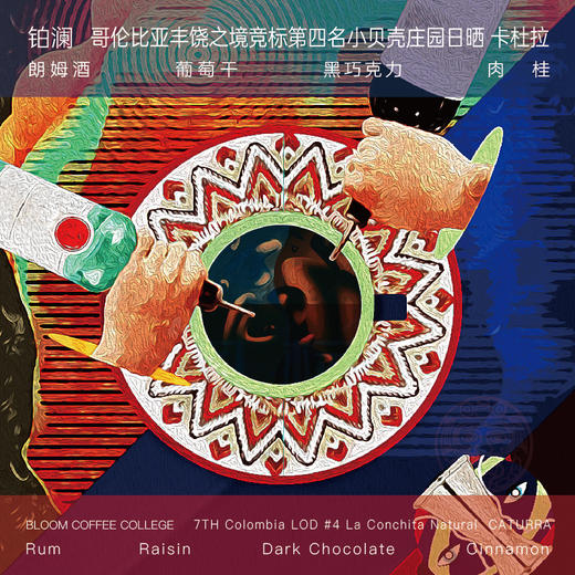 哥伦比亚丰饶之境LOD4竞标咖啡豆小贝壳庄园日晒浅度 商品图0
