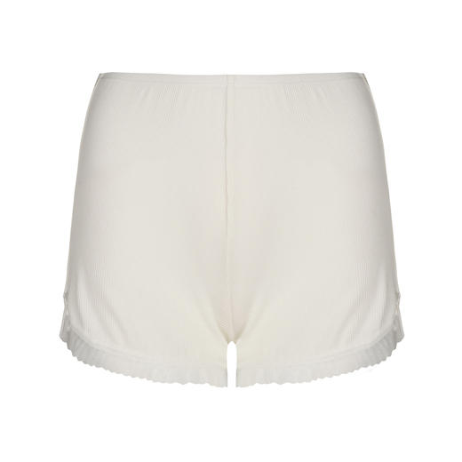 都市丽人基础系列人棉罗纹薄安全裤保暖裤LL31A1 商品图4