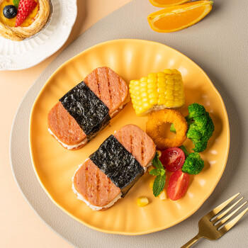 梅林 午餐肉罐头 早餐火锅必备 198g*2中粮出品（新老包装交替发货） 商品图1