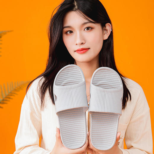【3双更值❗️防臭防滑拖鞋】踩进云里的触感，鞋女士家居拖鞋男士家用情侣拖鞋凉拖鞋室内一字拖浴室洗澡特价清仓父亲节礼物新年礼盒年货礼盒 商品图2