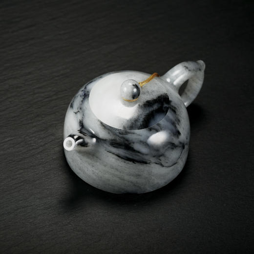 和田玉（青花）玉壶--贵妃壶（宋鸣放6606）229.74G 商品图3