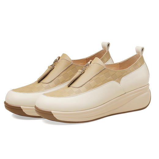 春季新款，真皮撞色时尚单鞋BZ-E65-13 商品图5