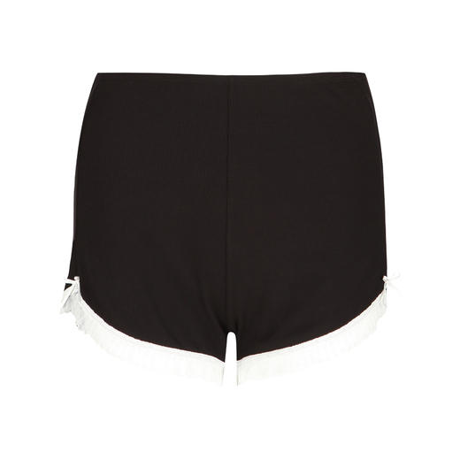 都市丽人基础系列人棉罗纹薄安全裤保暖裤LL31A1 商品图3