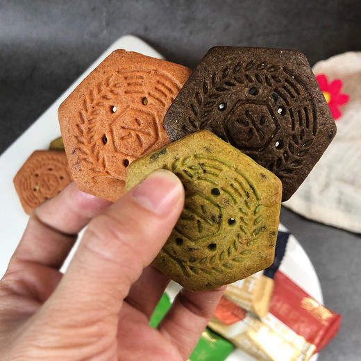 奇客无蔗糖食膳饼干六青183g 商品图1